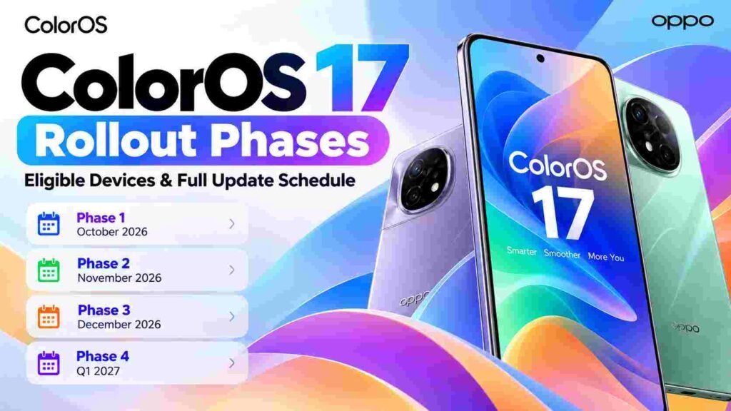 ColorOS 17 Rollout Phases